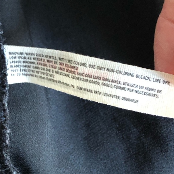 Free People Intimately Free Black Button-Down Tie Front Cami Top Medium - Picture 4 of 6